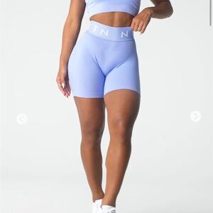 NVGTN Periwinkle Sport Seamless Shorts